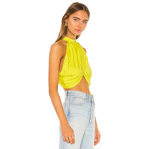 Superdown Emani Wrap Crop Top - M - Picture 5 of 5